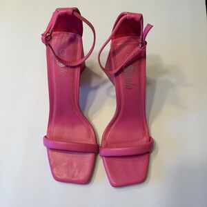 SHEIN Pink Women's Heels